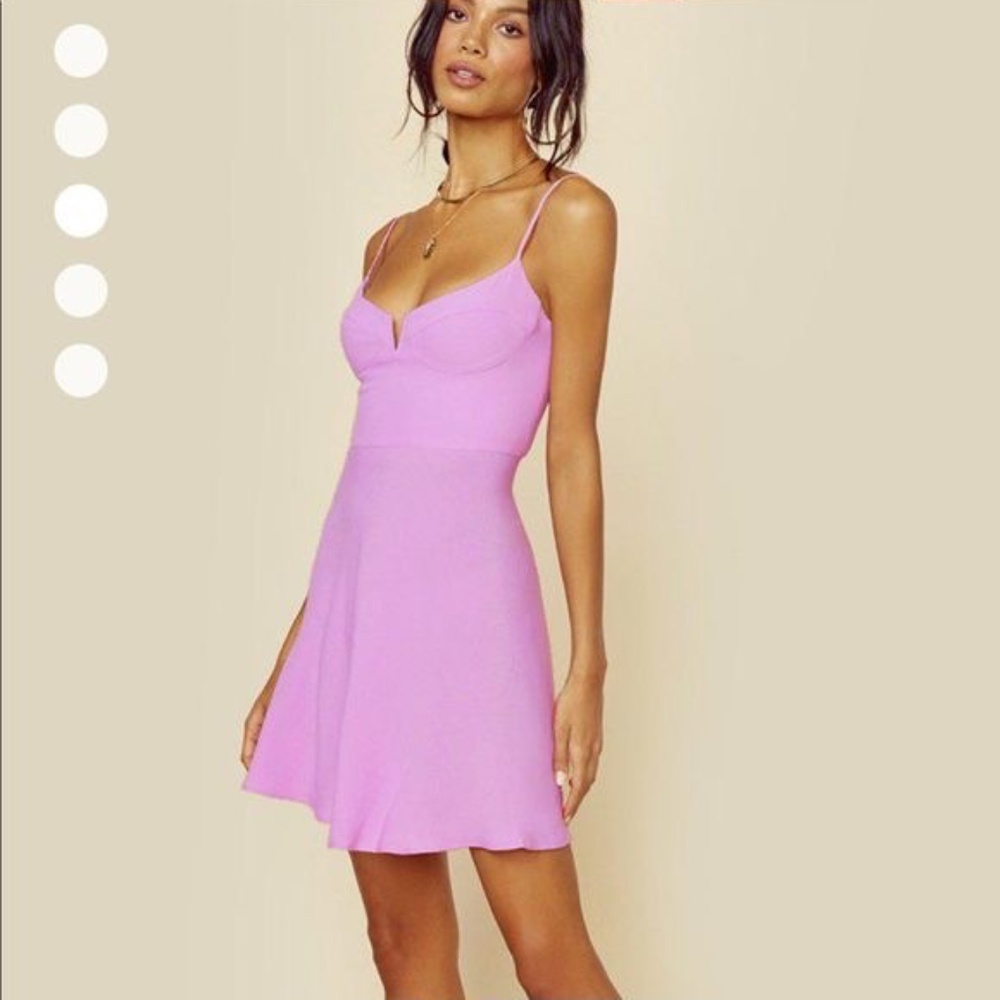 BLUE LIFE SEXPOT MINI DRESS IN SOFT ORCHID